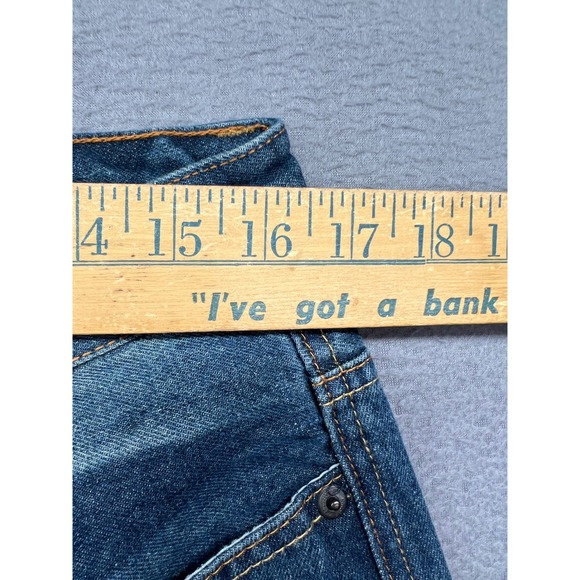 Brooklyns Own by Rocawear Jeans Mens 34x34 Athletic Fit Blue Distressed Denim - Picture 5 of 13